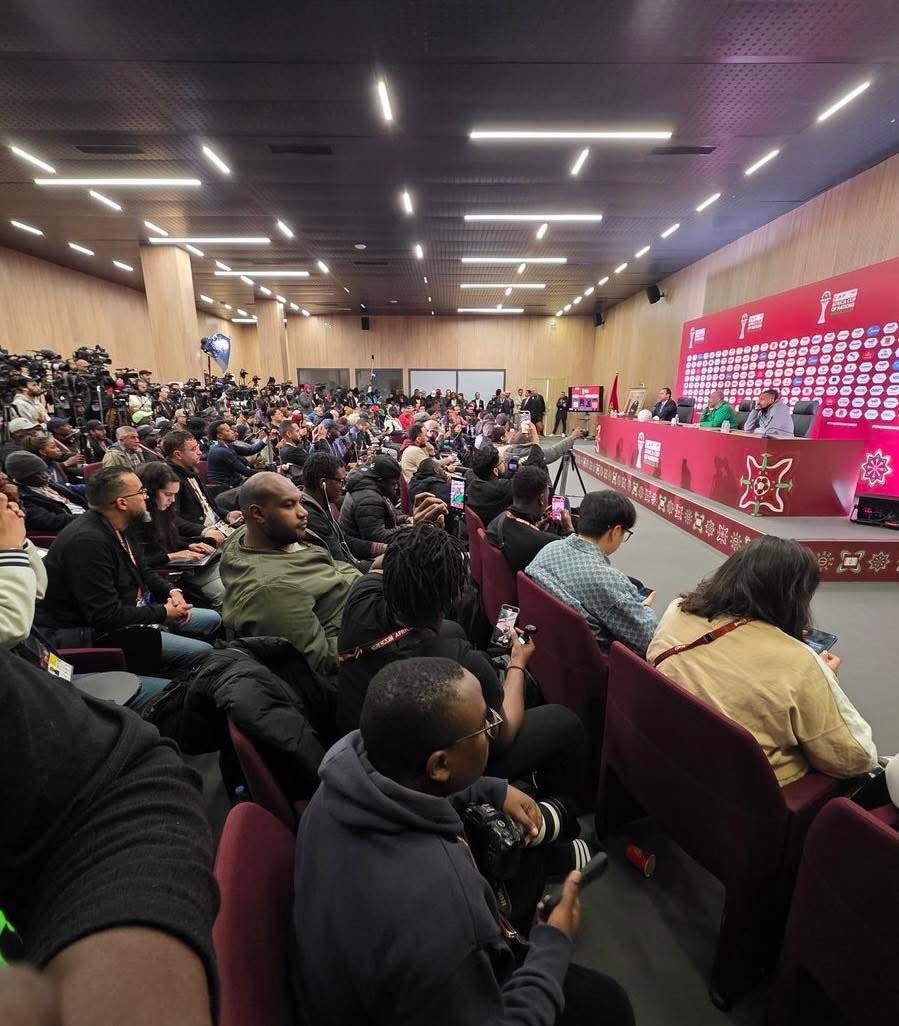 世俱杯买球-超300名记者出席，摩洛哥对尼日利亚赛前发布会创媒体人数纪录